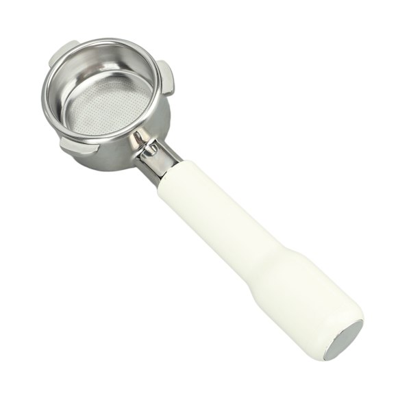 Pohjaton portafilter 54mm ruostumaton teräs 3 korvaa kahviportafilter Breville 8 tyypille C2 Valkoinen muovi