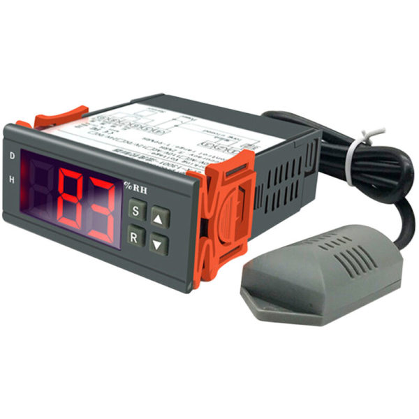 ZFX-13001 Digital fuktkontroller med hög precision Intelligent fuktkontrollomkopplare Avfuktnings-/fuktningsläge Humidistat, modell: 24V