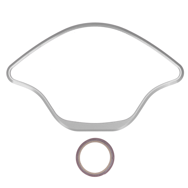 Motorcykelhastighetsmätare Skydd Instrumentpanel Ersättning för VESPA SPRINT PRIMAVERA 50 125 150 13‑21 Silver