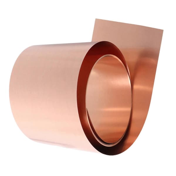 Kopparplåt Ren Koppar 1 Meter Multifunktionell Robust Professionell Metallfolie[LD] 0.2mm