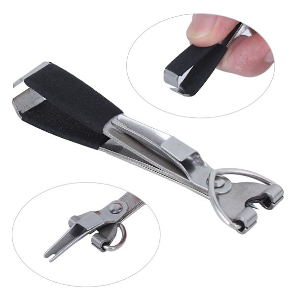 2st Flugfiske Snabbknutverktyg Snabbt nagelknutarlinor Clipper Krok Eye Cleaner med upprullare
