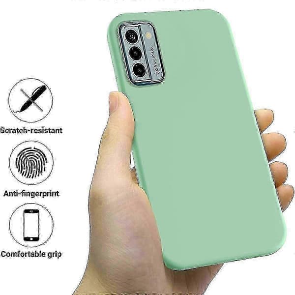 Bedst sælgende flydende silikonecover til Nokia G22_cdb1 Green