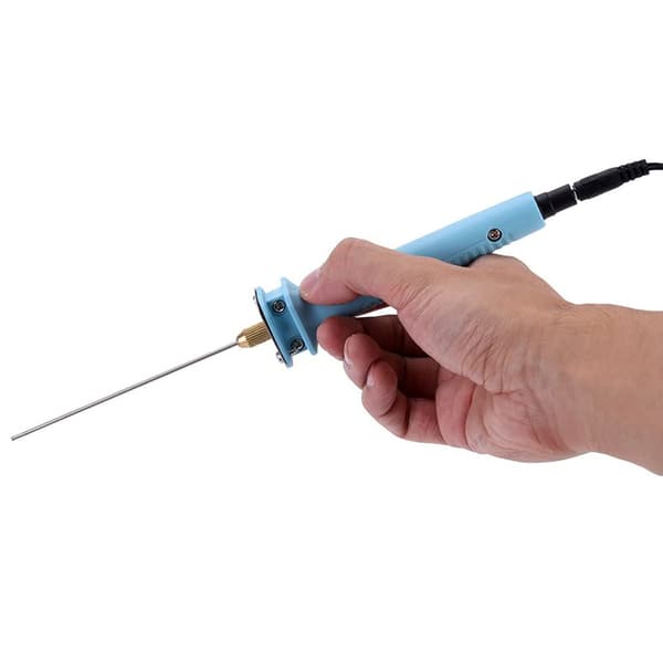 Elektrisk Skumkutterpenn 10cm Nåltype 110 240V EU-plugg