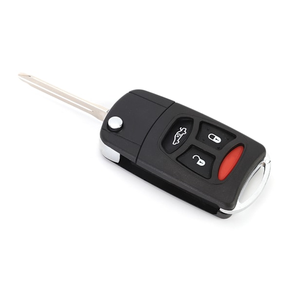 3 Panic Button Vikbar fjärrkontroll Flip Shell Key Fob Case Cover Passar för CHRYSLER 300 2005-2007