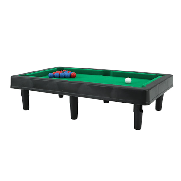 Mini billardbord interaktiv simulering Miniature billard billardspil sæt til skrivebordsdekoration pynt