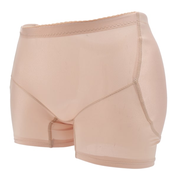 Bløde åndbare Hip-løfttrusser Butt Lifter Kvinder Polstrede Butt Body Shaping Underwear Hudfarve L