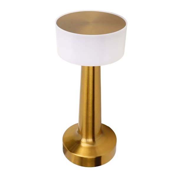 Bærbar bordlampe med 3 farger USB-lading Metall Retro nattbord Lampe For Restaurant Soverom Barer Hjem