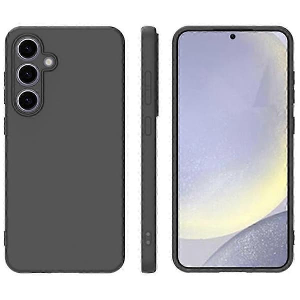 SKALO S24 FE Matte Black Ultra-Thin TPU Case