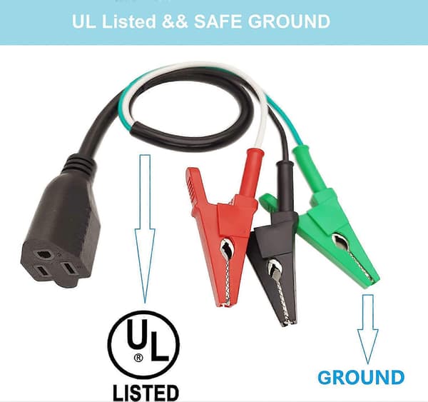 14AWG adapterkabel, værktøjssalg og tilbehørssæt kompatibel med afbryderfinder
