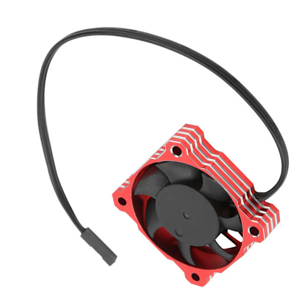 Højhastigheds Elektrisk Motor Køleblæser 40x40mm 16000RPM 5V‑9V Passer til 1/10 1/8 1/12 RCRed