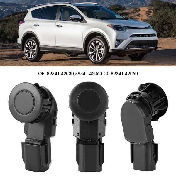 Sort PDC Parkeringsensor Passer til Toyota RAV4 2.5L L4 2017-2018 89341-42060