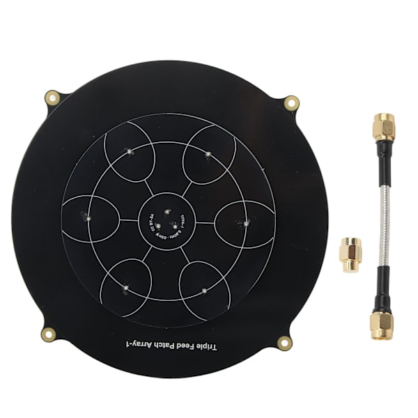 5,8 GHz FPV trippelmatningspatchantenn SMA riktningscirkulärt polariserad antenn för FPV RC-drönare