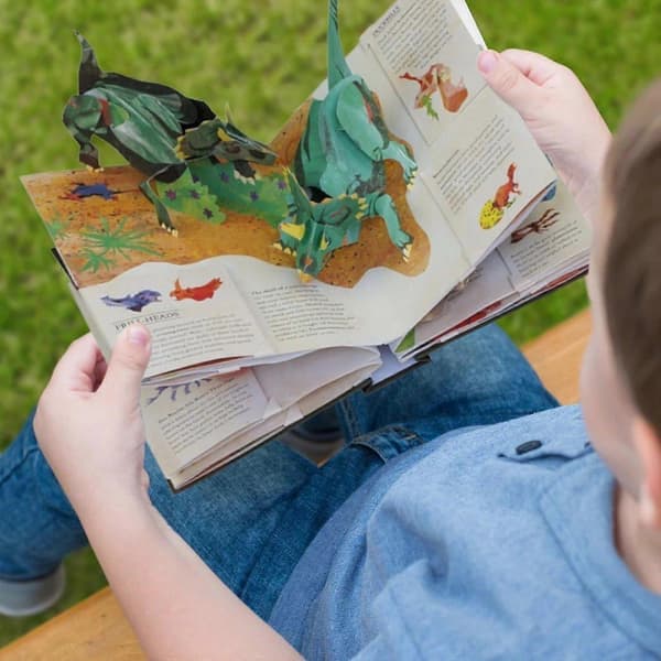 3D Encyclopedia Prehistorica Dinosaurs, Pop-up pædagogiske bøger