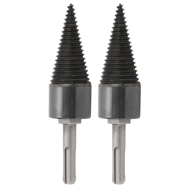 2st Twist Wood Splitter Wood Cone Punch Borr Split Tool Hardware 32mm
