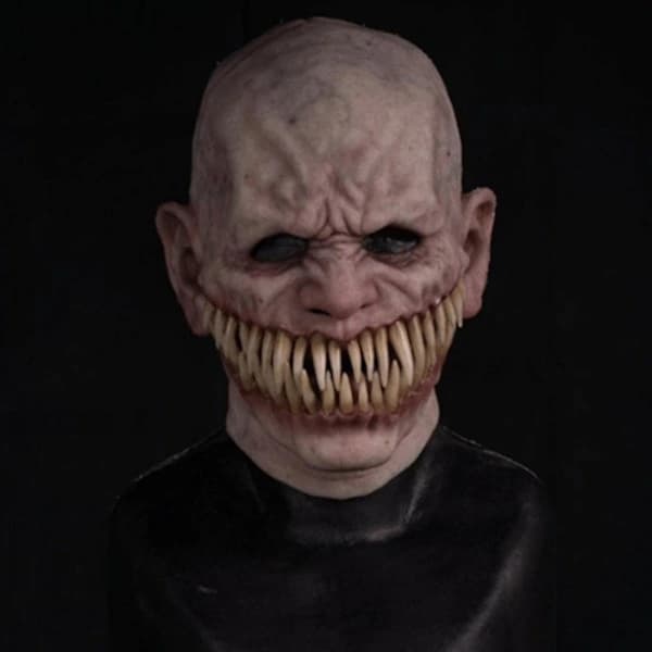 Vassago Devil Halloween Cosplay Skräck Demon Helmask