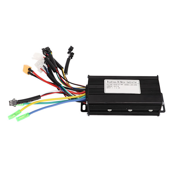 Elcykelstyrenhet Borstlös motor 24V 36V 48V 500W 750W 3 Mode Sine Wave 26A Modifierade tillbehör