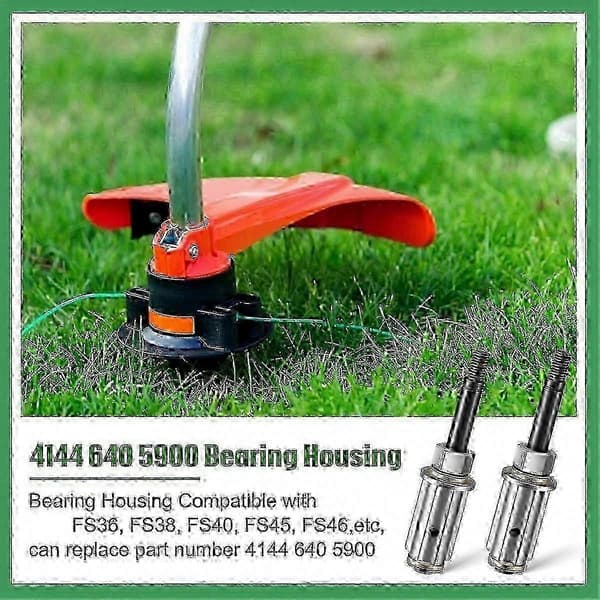 AURA 2-pak lejehus til Stihl FS38 FS45 trimmer ukrudtsfjerner reservedele