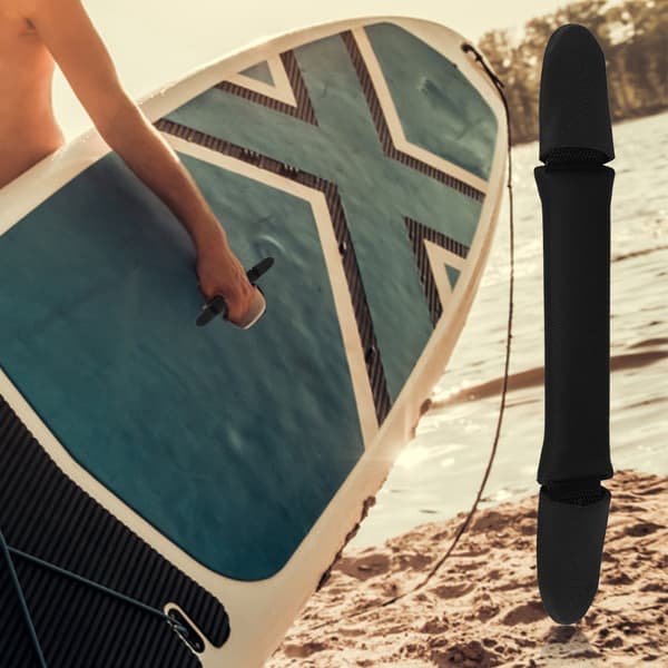 Durable Neoprene & PU Black Soft Surfboard Handle Surfing Board Surf Rescue Accessory