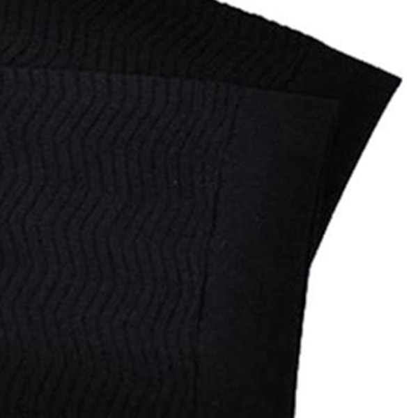 1 par slimmade armärmar Mjuk Bekväm Andas Elastisk Nylon Stor storlek Kompressionsarmformare Svart Fri storlek