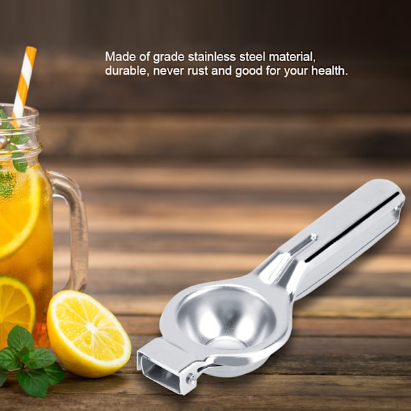 Ergonomisk mini citronpress i rustfrit stål Lime Juicer