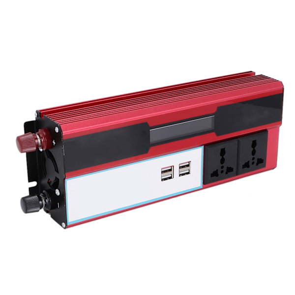 4000W Solcelle-inverter Bølge Digital Display Telefon 4 USB-oplader 220-240V