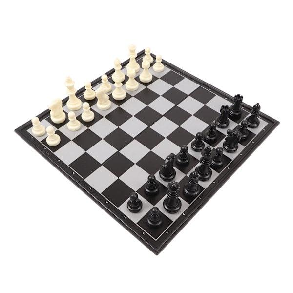 Magneettinen shakkilauta selkeällä kuviolla, kannettava suuri shakki taittuva pelimatkailua varten 13 X 13 tuumaa