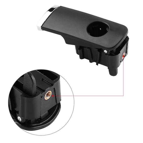 Left Hand Drive Glove Box Lid Handle Puller with Lock Hole for Audi A4 8E B6 B7 2001-2007
