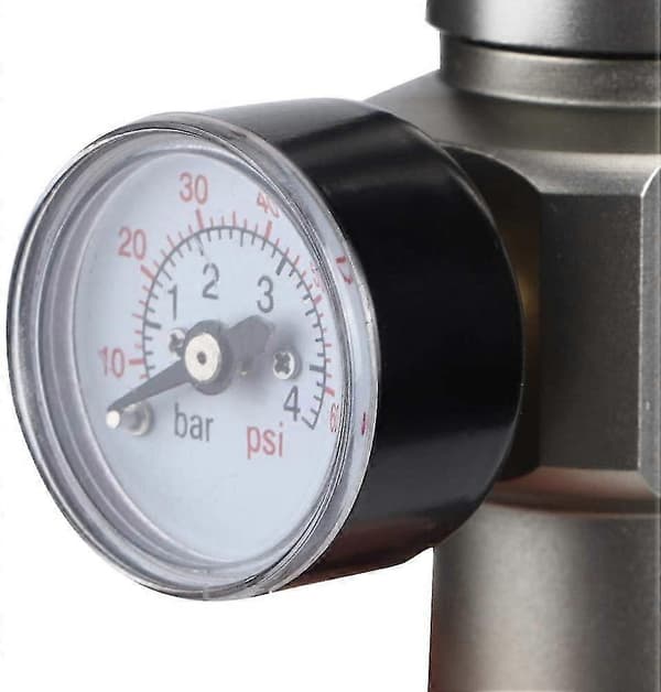 Kompatibel med Sodastreams 2-i-1 Mini CO2-regulator med TR21.4-adapter og 8 mm modhageforbindelse[LD]
