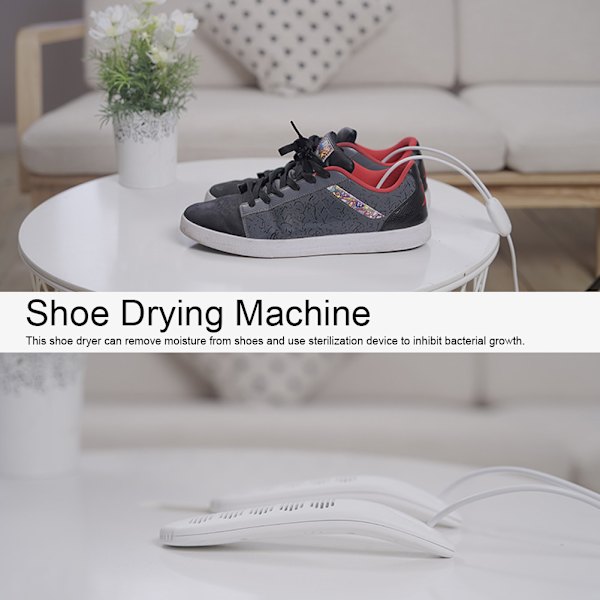 Bärbar USB skotork Intelligent Timing Deodorisering Sko Boot Torkmaskin USB 5VWhite