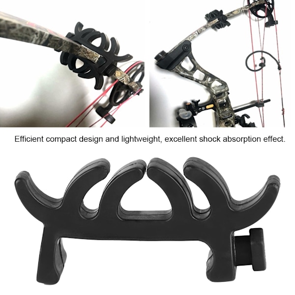 2st gummibågskytte Stötdämpare Stabilisator Vibrationsdämpare för Compound Bow