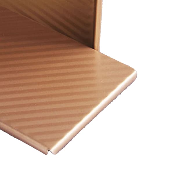 Baking Pan Bread Pan with Lid Nonstick Quick Release Coating Carbon Steel Ripple Rectangle Toast Box Bread Pan Gold