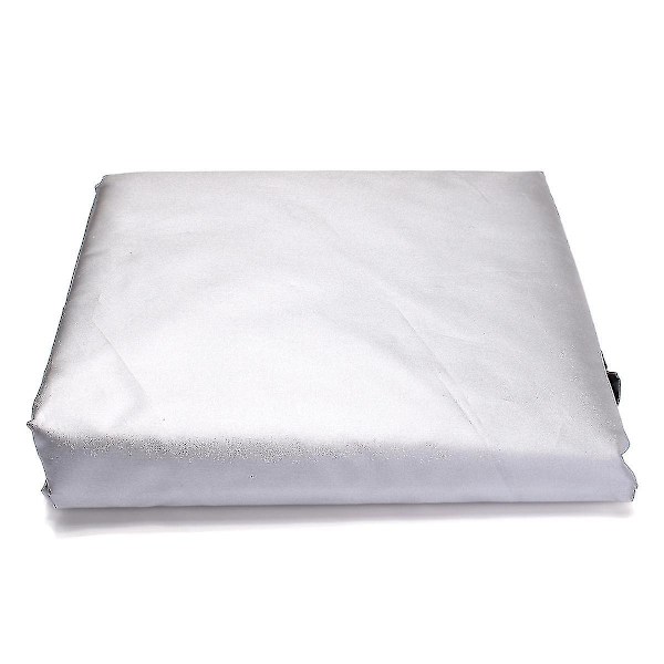Vanntett Utendørs Patio Møbeltrekk 308x138x89cm - Sølv/Svart Valgfritt