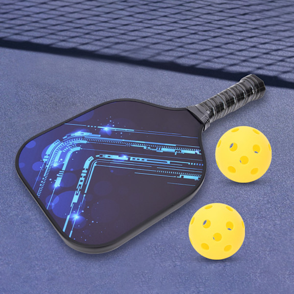 Professionel glasfiber udendørs sportsbærbar pickleball paddelracket Optimal boldkontrol