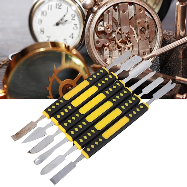 6st / set Spudger Phone Brying Tool Rostfritt stål Mobiltelefon Reparations Öppningsverktyg