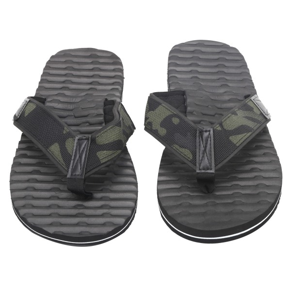Lättviktsflipflops för sommaren MultiLayer AntiSlip tofflor Mjuka EVA flipflops(45 )