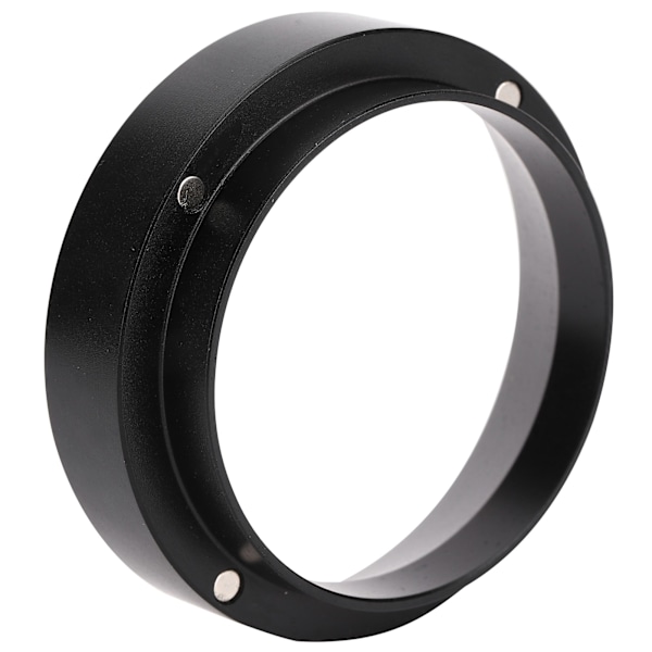 Doseringsring för kaffepulver med magnetiskt utbyte Kaffebryggare Tillbehör Svart 58 mm med magnetisk