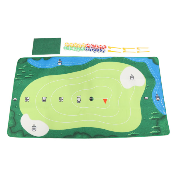 Chipping Game Matt Set Outdoor Super Strong Adhesion Backyard Game Toys Mat för familjen