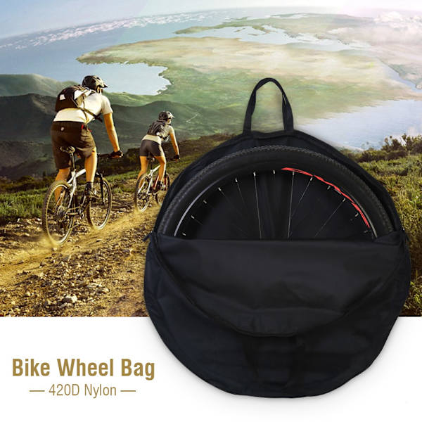 1PC Cykel Hjul Cykeltillbehör Bärpaket Förvaringsväska