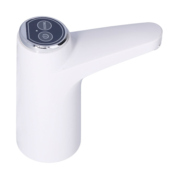Elektrisk vandpumpe USB opladbar hvid smart vandflaskedispenser til hjemmekontor