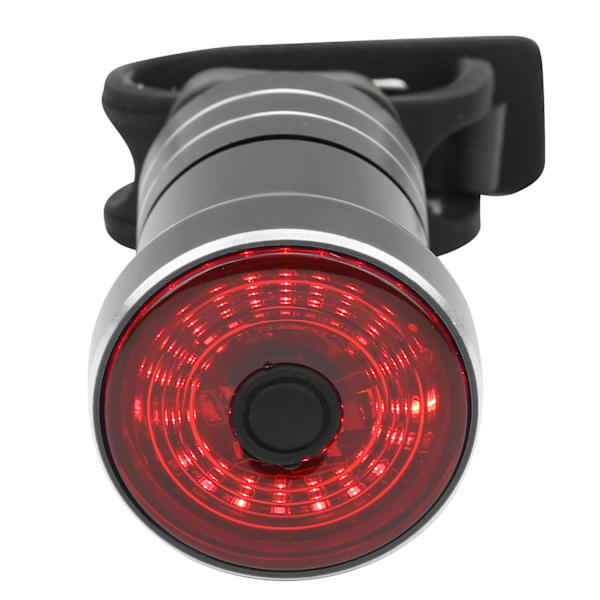 ZTTO Polkupyörän Jarrutunnistava Valo Vedenkestävä LED-Takavalo USB-Latautuva Pyöräilytakavalo Musta