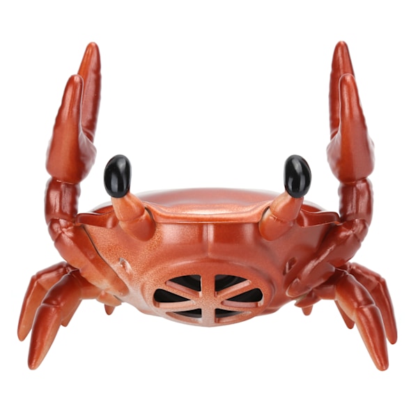 2-in-1-mobiilipuhelinteline Bluetooth-kaiutin Ravun muotoinen teline 360 asteen surround-kaiutin (punainen)