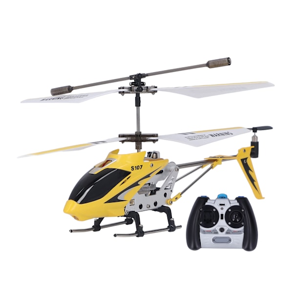 Barn Elektrisk flygplansleksak Robust legering 3,5-kanals 360° rotation Fjärrkontroll Helikopter