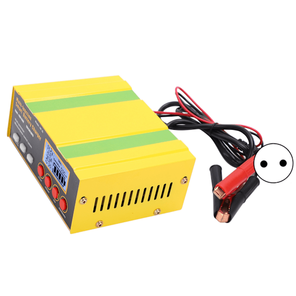 Batterilader Multifunktionel Automatisk Universal Smart Strømforsyning til Bil MF‑2S AC250VEU-stik