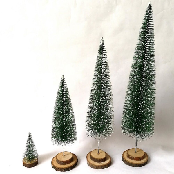 Mini juletræ til børn Diy Small Pine Tree Desktop Home Decoration Julegaver 36.5cm