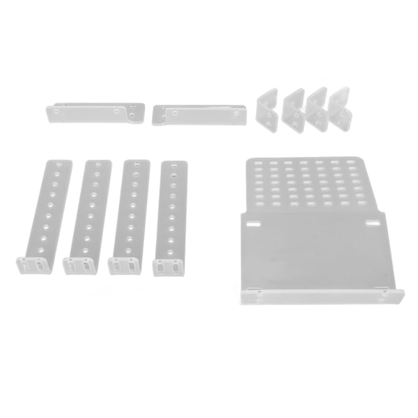Transparent Turtle Basking Platform Akryl Justerbar Suspension Multipurpose Aquatic Basking Platform för Reptile S