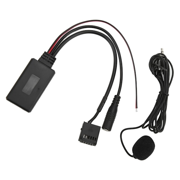 Bluetooth Aux-ljudkabeladapter Mikrofon Handsfree Ersättning för Mondeo Focus 6000CD