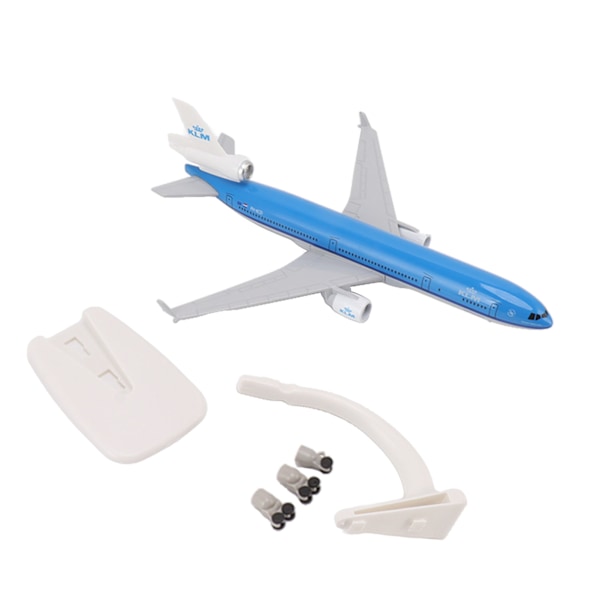 Metall Flygplansmodell Legering Simulerad Exakt Skala Stabil Bas Heminredning Plane Model 20cm