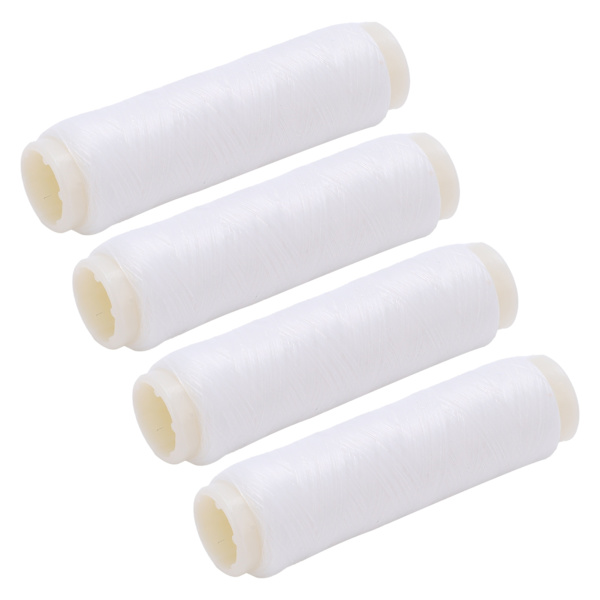 4 stk 100/200m usynlig nylon fiskeelastik Line Høj elastisk fisketilbehør Nummer 2