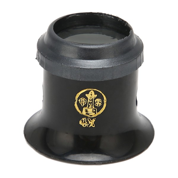 4X Watchmaker Lupp Klocka Reparation Slitstyrka 4X Förstoring Eye Lupp för smycken Coin Rock Modell Antik