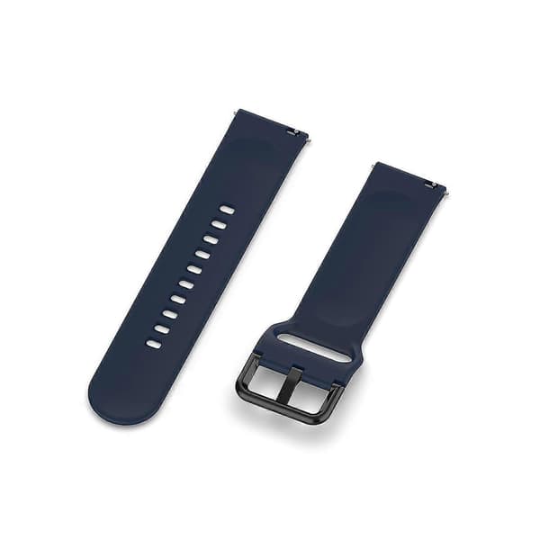 Silikone armbånd til Amazfit Gts4 Mini, Størrelse:s Midnight Blue
